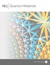 npj Quantum Materials雜志封面
